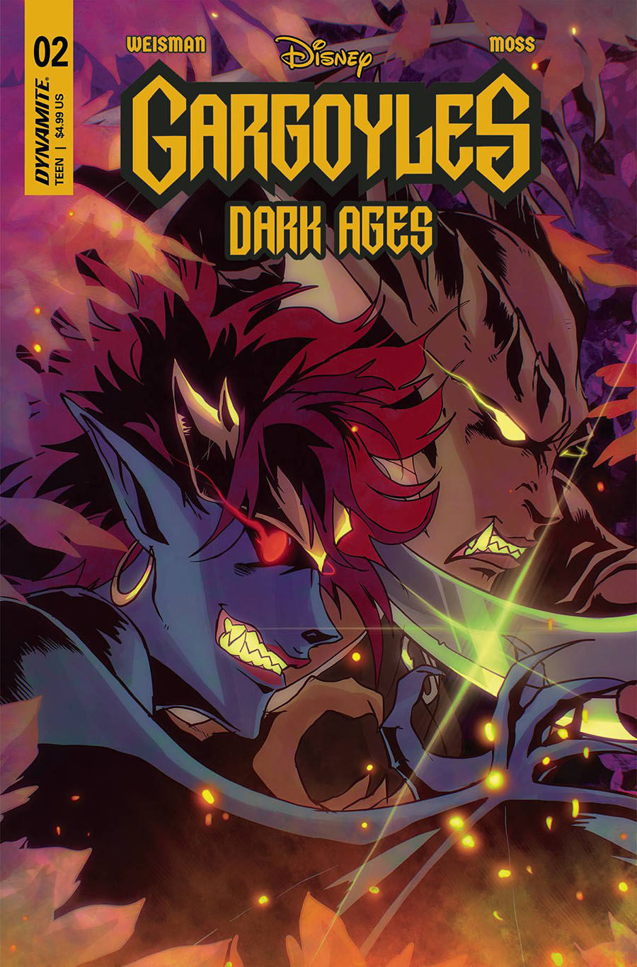 Gargoyles Dark Ages #2 Cover D Variant Kenya Danino Cover