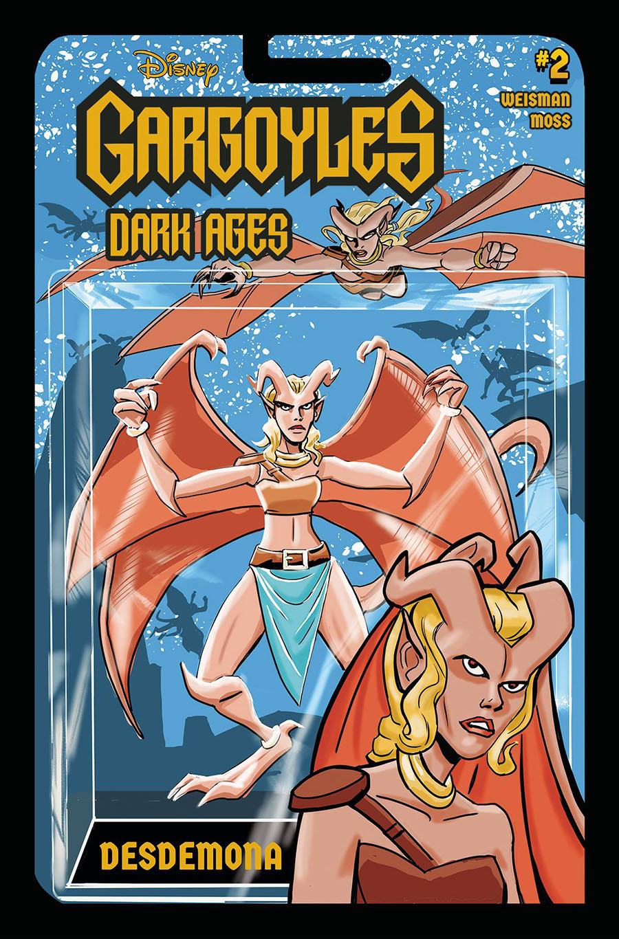 Gargoyles Dark Ages #2 Cover F Variant Action Figure Cover