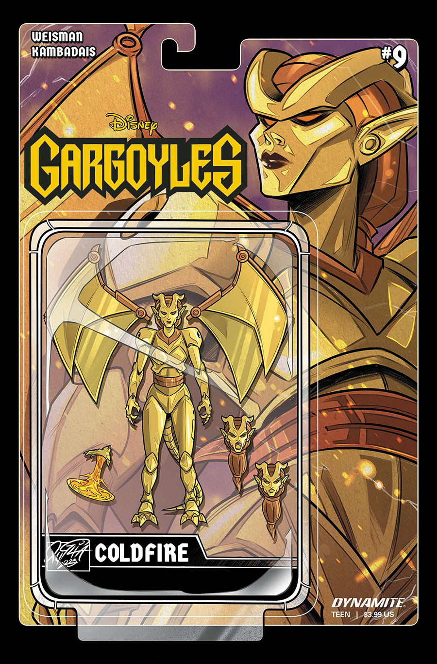 Gargoyles Vol 3 #9 Cover F Variant Action Figure Cover