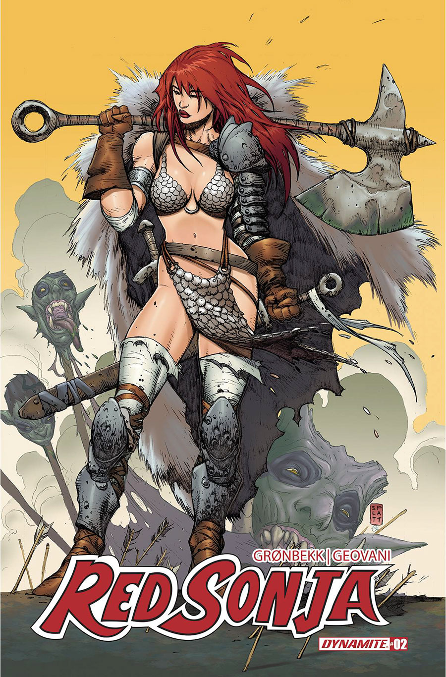 Red Sonja Vol 10 #2 Cover A Regular Stephen Platt Cover