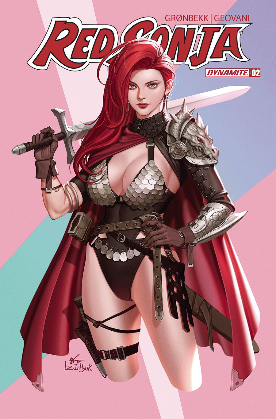 Red Sonja Vol 10 #2 Cover B Variant Inhyuk Lee Cover