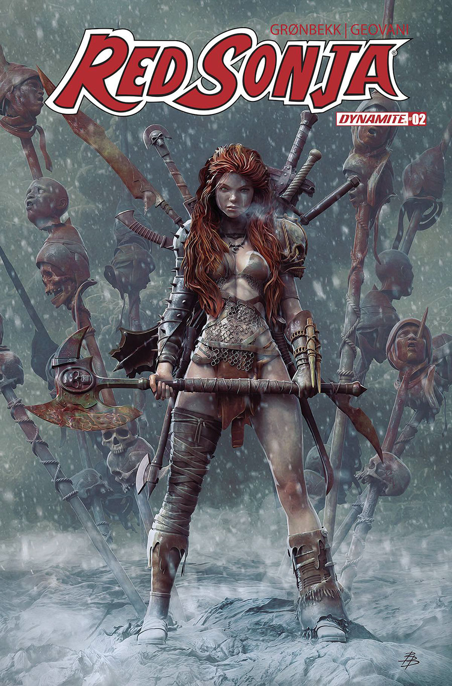 Red Sonja Vol 10 #2 Cover C Variant Bjorn Barends Cover