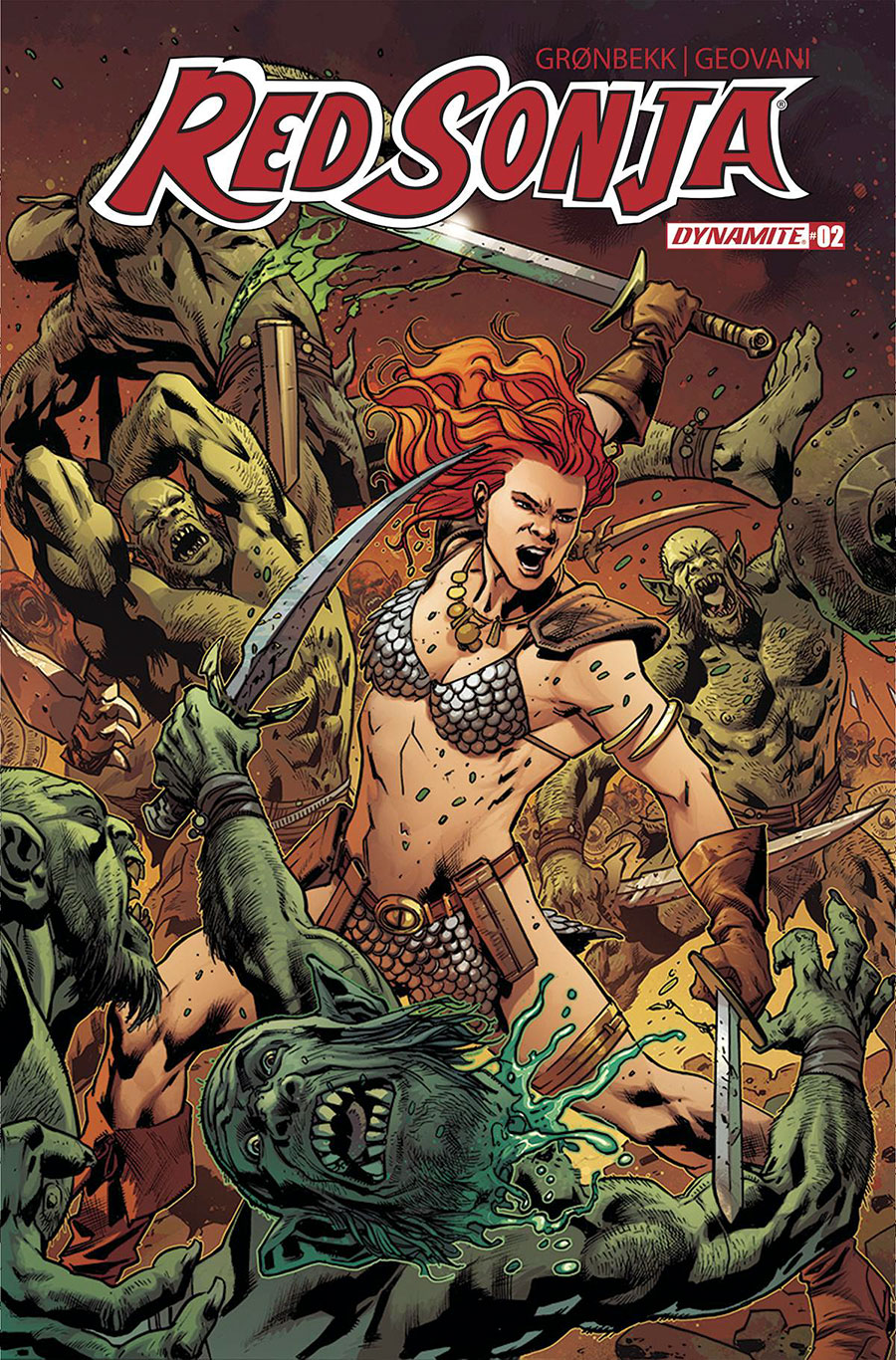 Red Sonja Vol 10 #2 Cover D Variant Bryan Hitch Cover