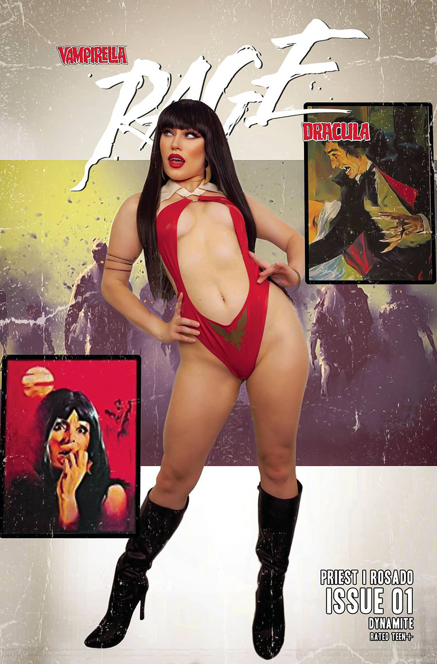 Vampirella Dracula Rage #1 Cover E Variant Rachel Hollon Cosplay Photo Cover