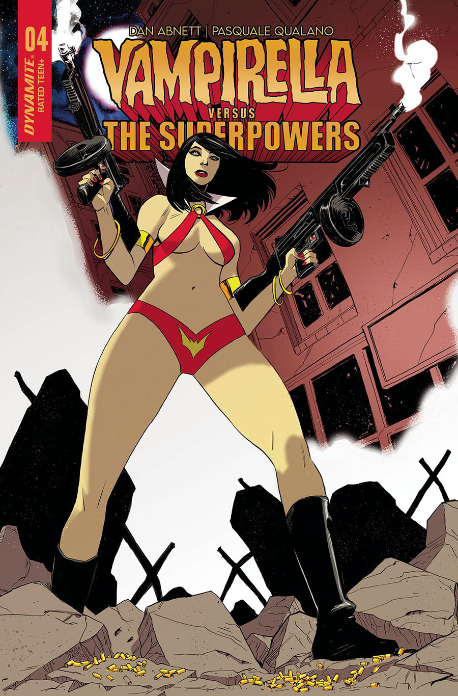 Vampirella vs The Superpowers #4 Cover C Variant Drew Moss Cover