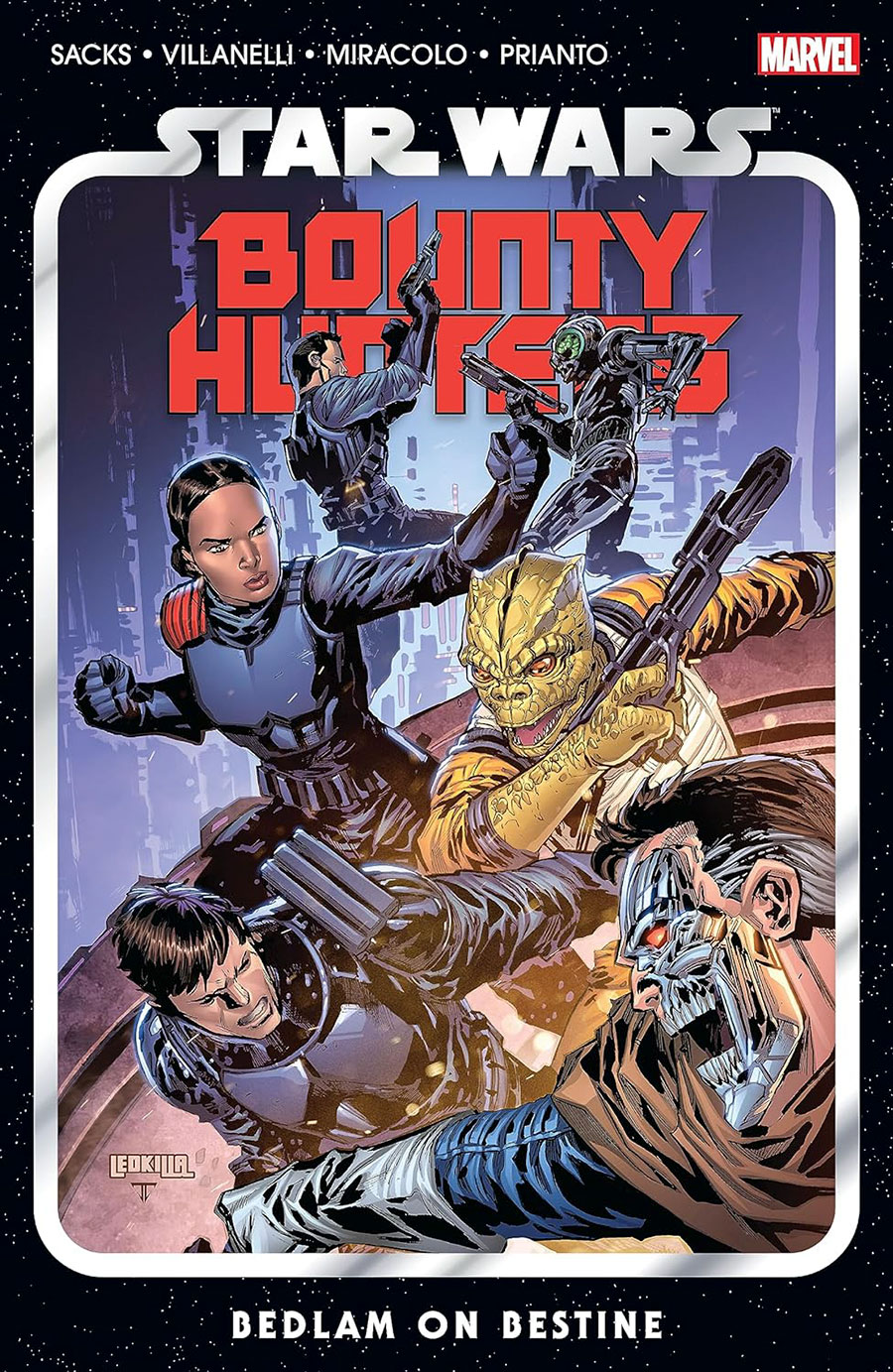 Star Wars Bounty Hunters Vol 6 Bedlam On Bestine TP