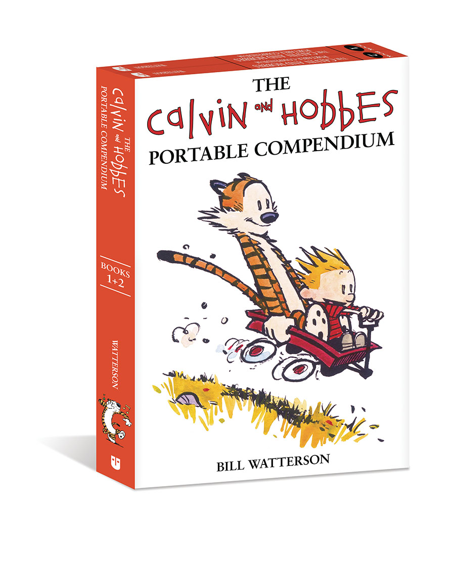Calvin And Hobbes Portable Compendium Box Set Books 1 & 2