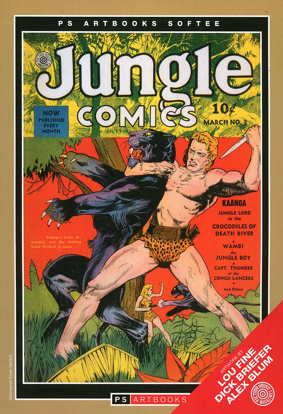 Golden Age Classics Jungle Comics Softee Vol 1 TP