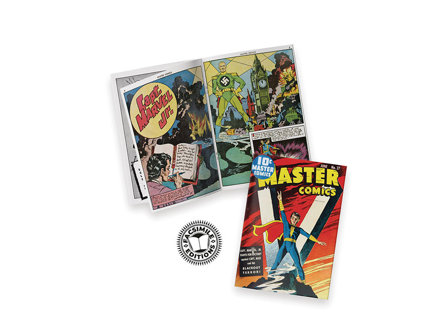 PS Artbooks Captain Marvel Jr Master Comics Facsimile Edition #27