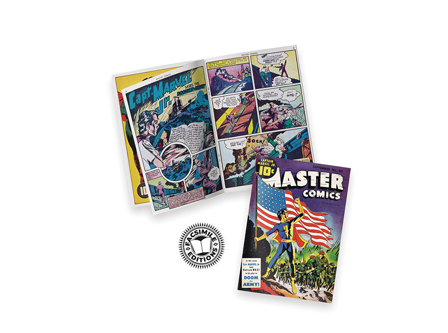 PS Artbooks Captain Marvel Jr Master Comics Facsimile Edition #30