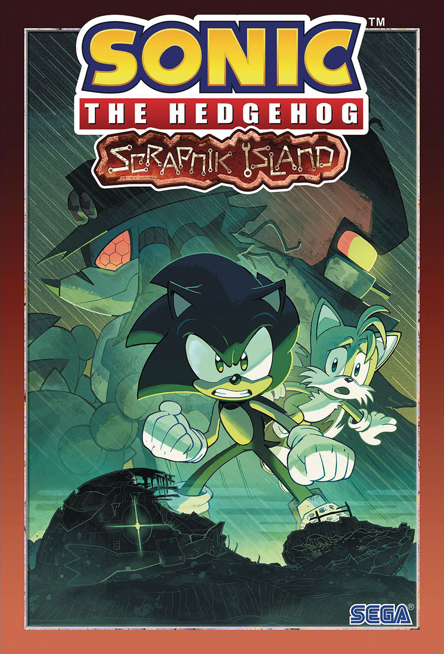 Sonic The Hedgehog Scrapnik Island TP