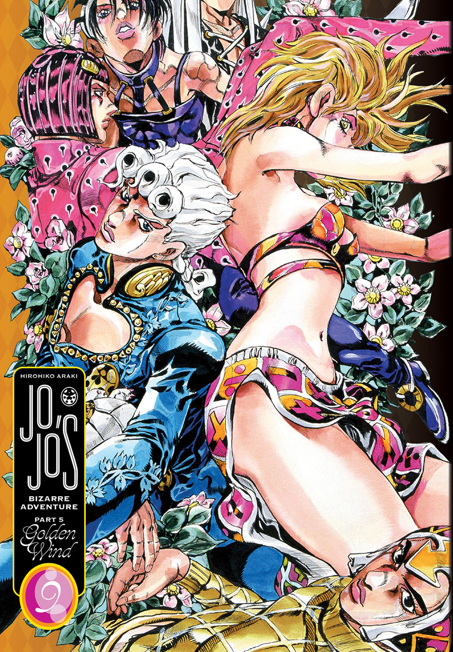 JoJos Bizarre Adventure Part 5 Golden Wind Vol 9 HC