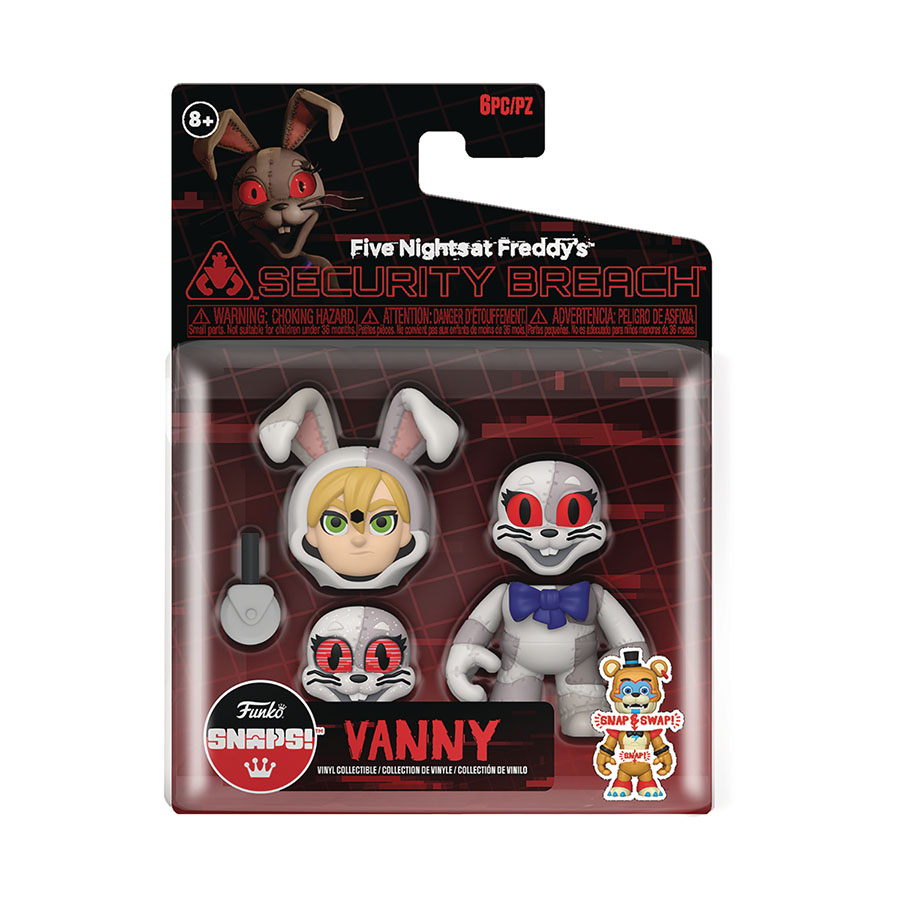 Five Nights At Freddys Security Breach Snap Figure - Vanny