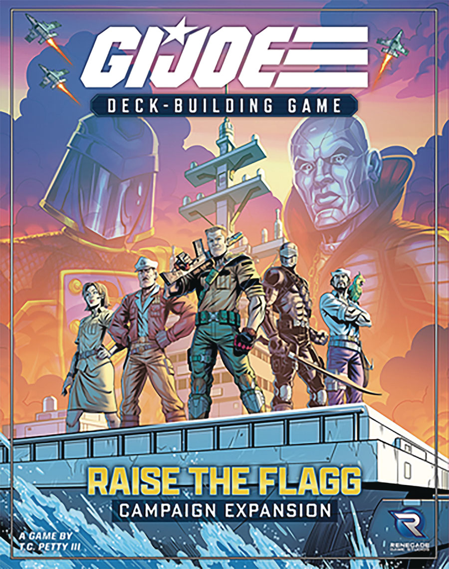 GI Joe Deck  Building Game Raise The Flagg Expansion