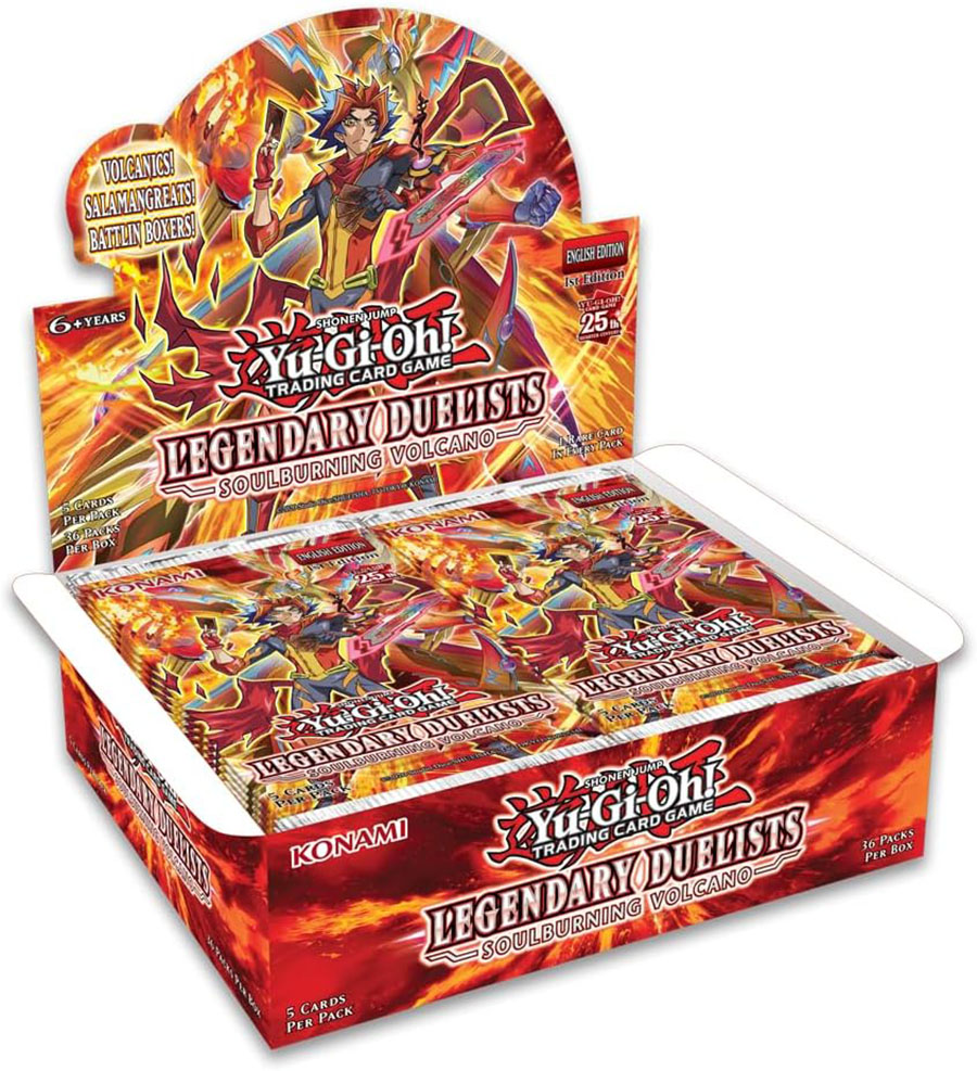 Yu-Gi-Oh Legendary Duelists Soulburning Volcano Box (24-Count)