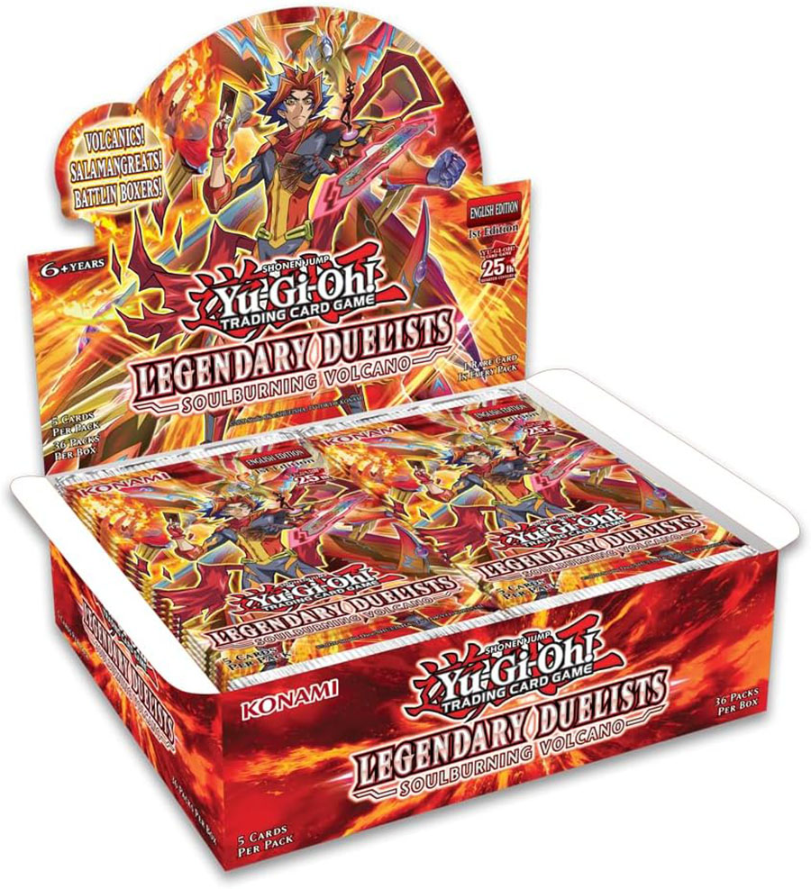 Yu-Gi-Oh Legendary Duelists Soulburning Volcano Box (36-Count)