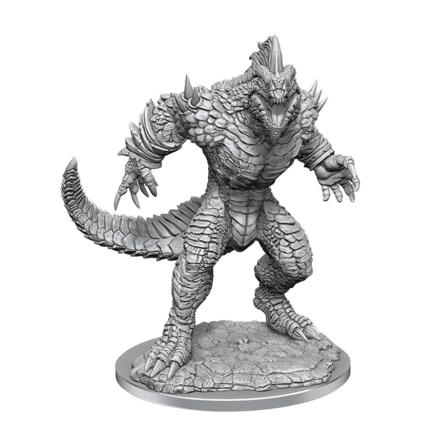 Dungeons & Dragons Nolzurs Marvelous Miniature - Lizardfolk Render