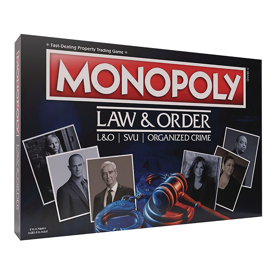 Monopoly Law & Order Board Game