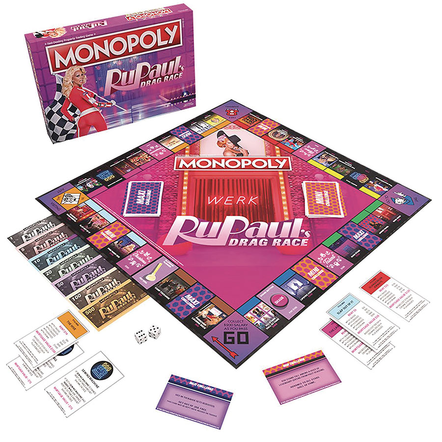 Monopoly Rupauls Drag Race Board Game