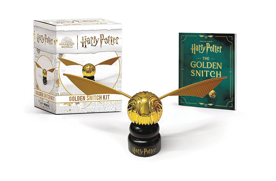 Harry Potter Golden Snitch Kit With Book Revised & Upgraded Edition