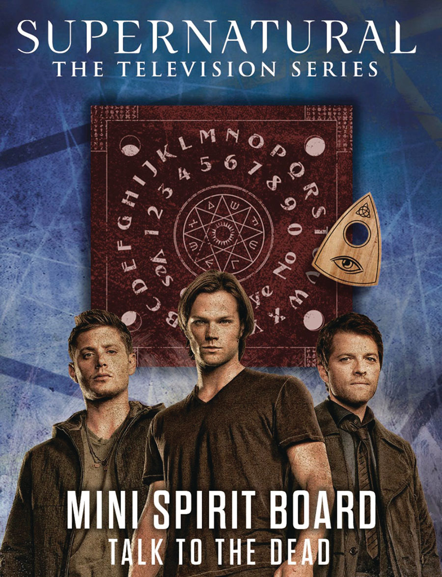 Supernatural Mini Spirit Board Talk To The Dead Gift Set