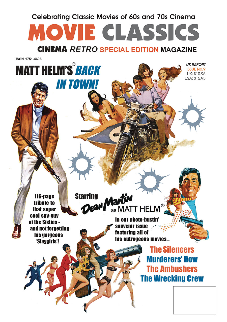 Cinema Retro Movie Classics Matt Helm Dossier