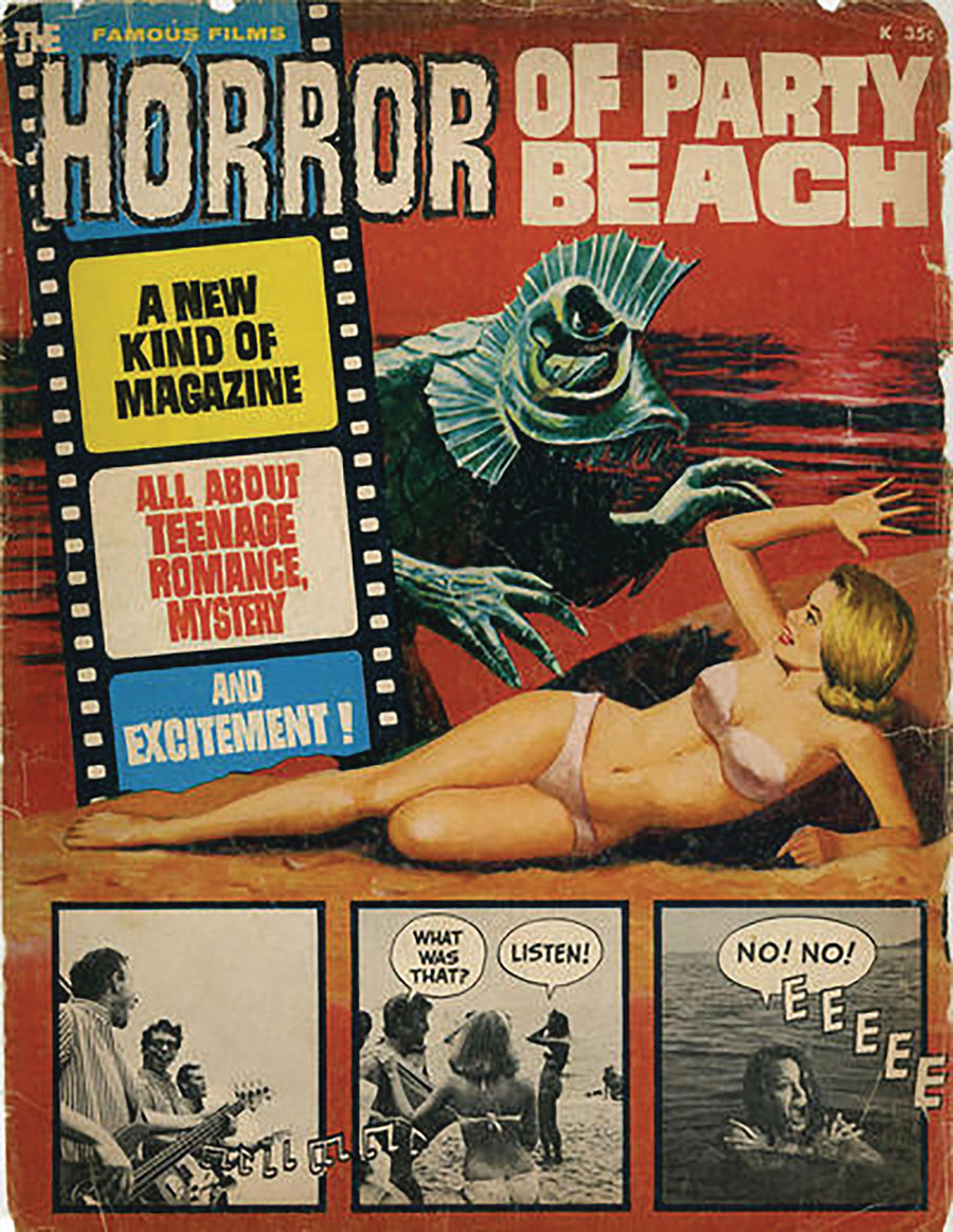 Famous Films The Horror Of Party Beach Facsimile Edition