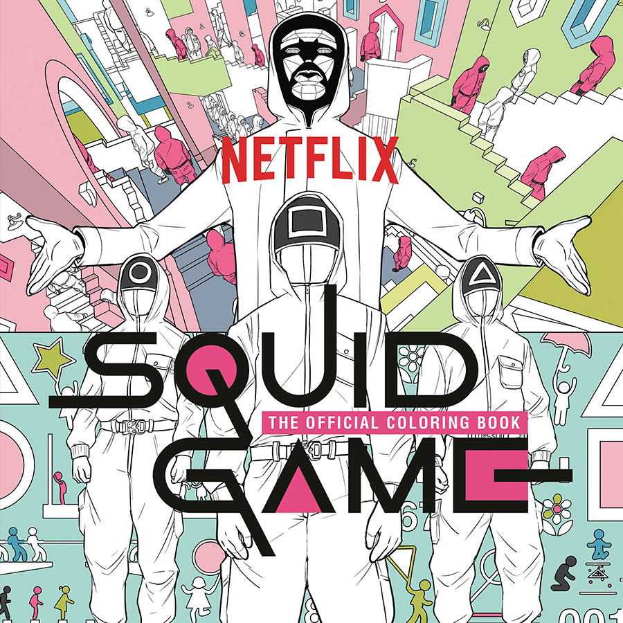 Squid Game Official Coloring Book TP