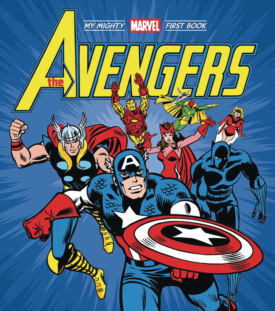 My Mighty Marvel First Book Avengers Board Book HC