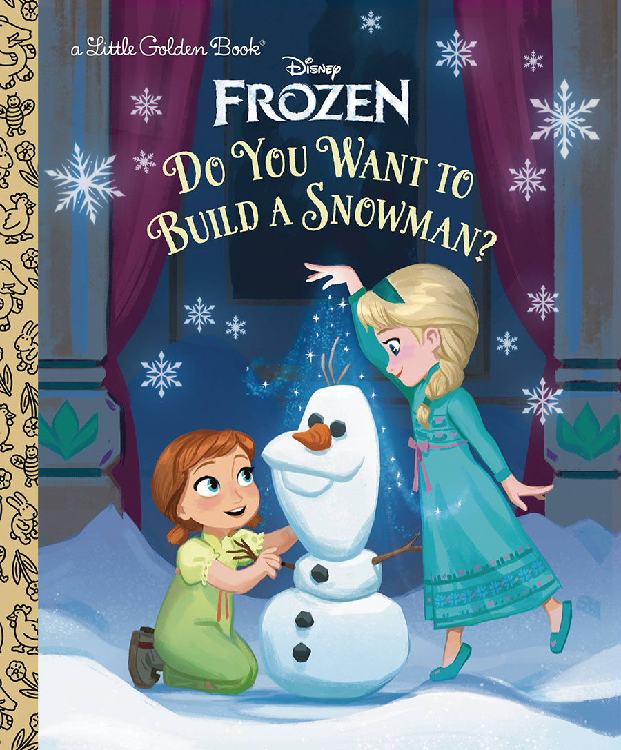 Do You Want To Build A Snowman A Frozen Little Golden Book HC