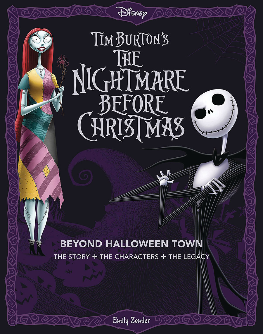 Disney Tim Burtons Nightmare Before Christmas Beyond Halloween Town HC