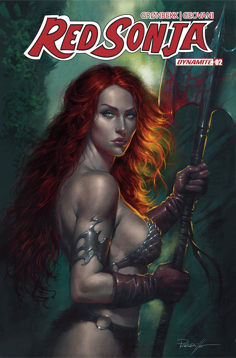 Red Sonja Vol 10 #2 Cover F Incentive Lucio Parrillo Variant Cover