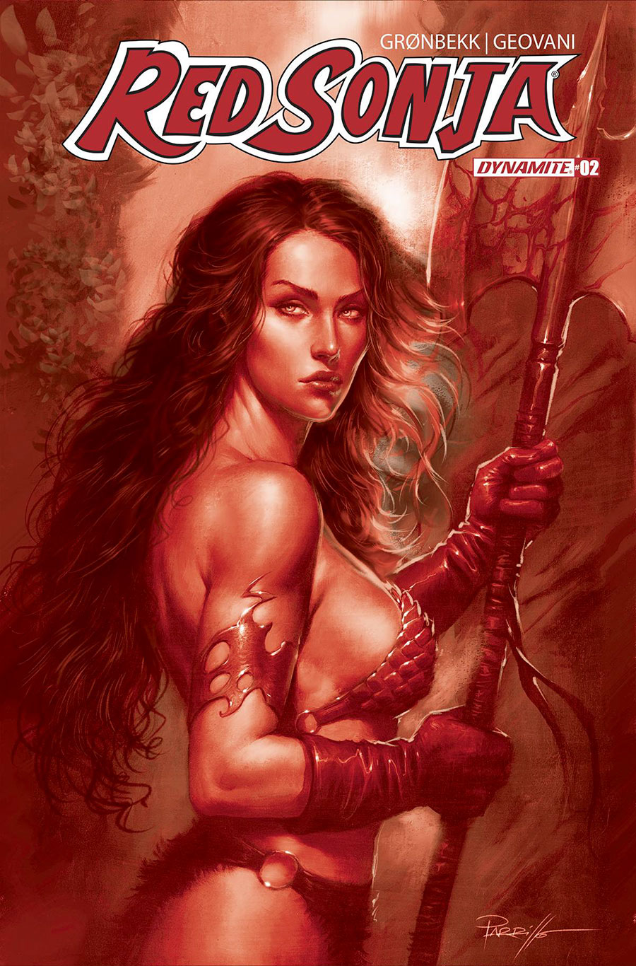 Red Sonja Vol 10 #2 Cover P Incentive Lucio Parrillo Tint Cover