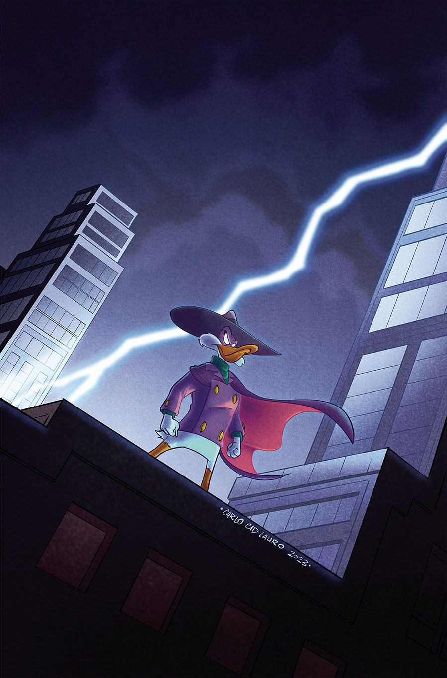 Darkwing Duck Vol 3 #8 Cover K Incentive Carlo Lauro Virgin Cover