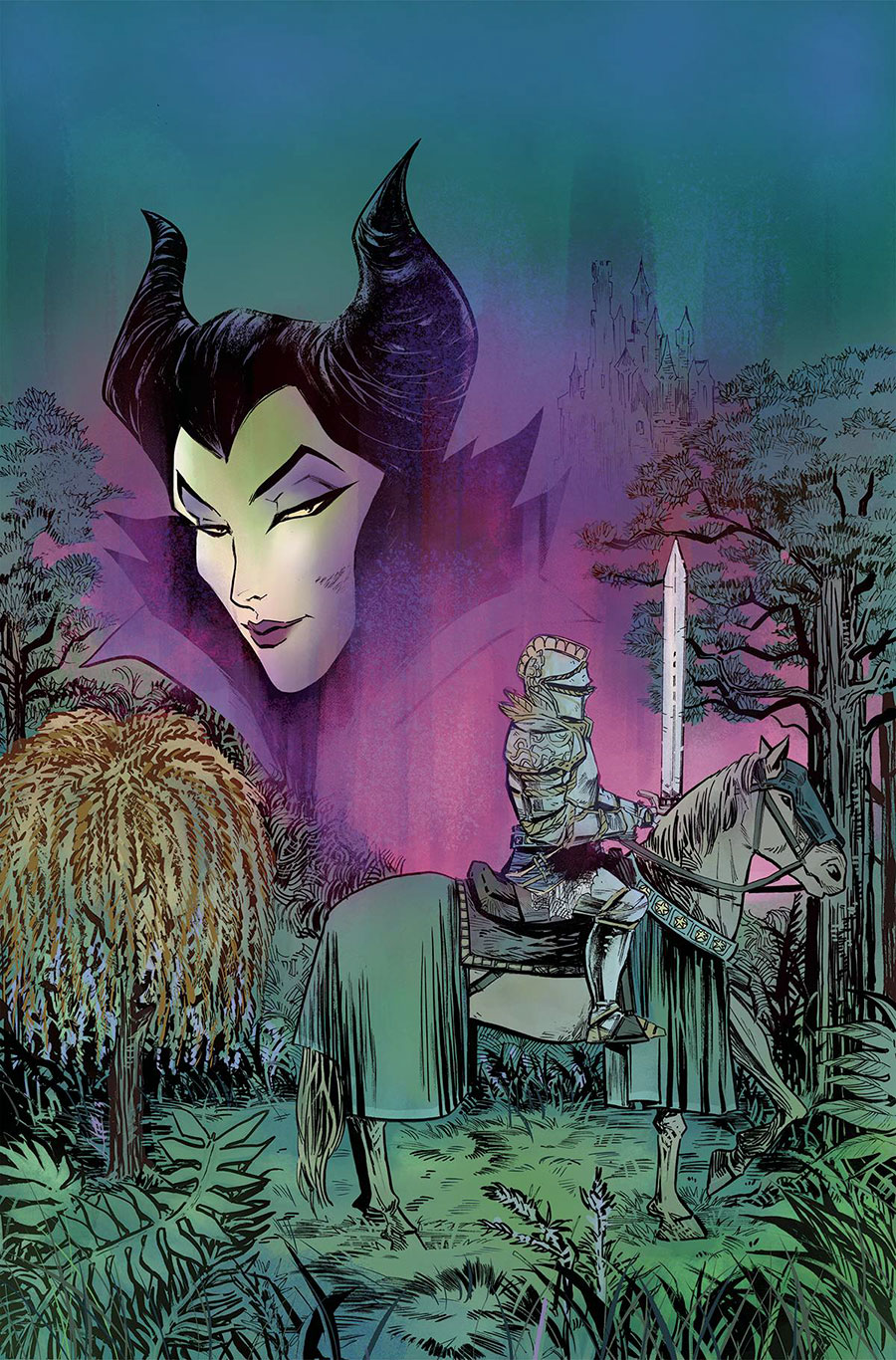 Disney Villains Maleficent #4 Cover K Incentive Soo Lee Virgin Cover
