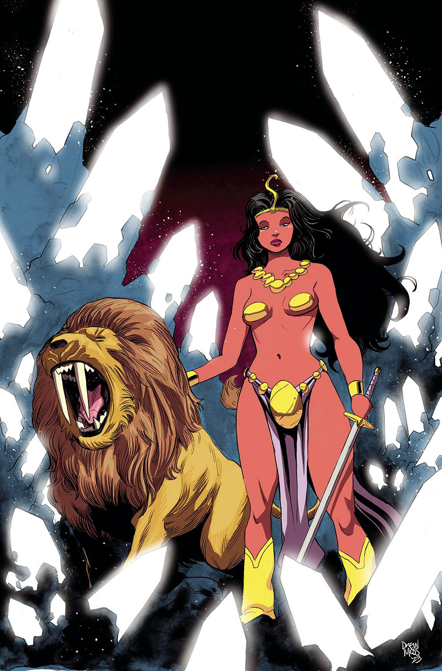 Dejah Thoris Vol 4 #6 Cover G Incentive Drew Moss Virgin Cover