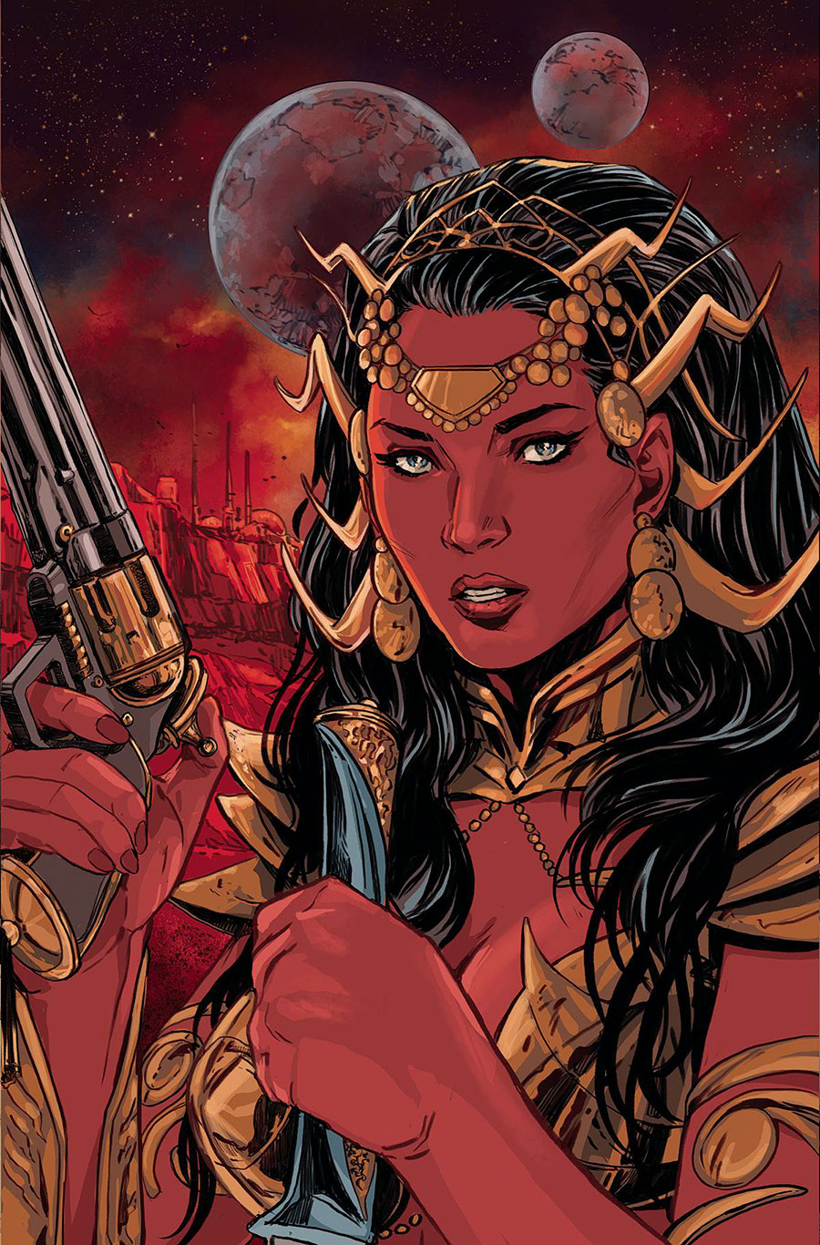 Dejah Thoris Vol 4 #6 Cover J Incentive Marc Laming Virgin Cover