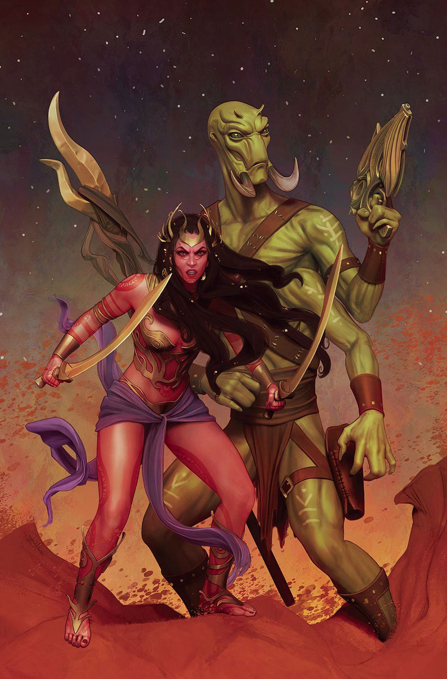 Dejah Thoris Vol 4 #6 Cover K Incentive Rebeca Puebla Virgin Cover