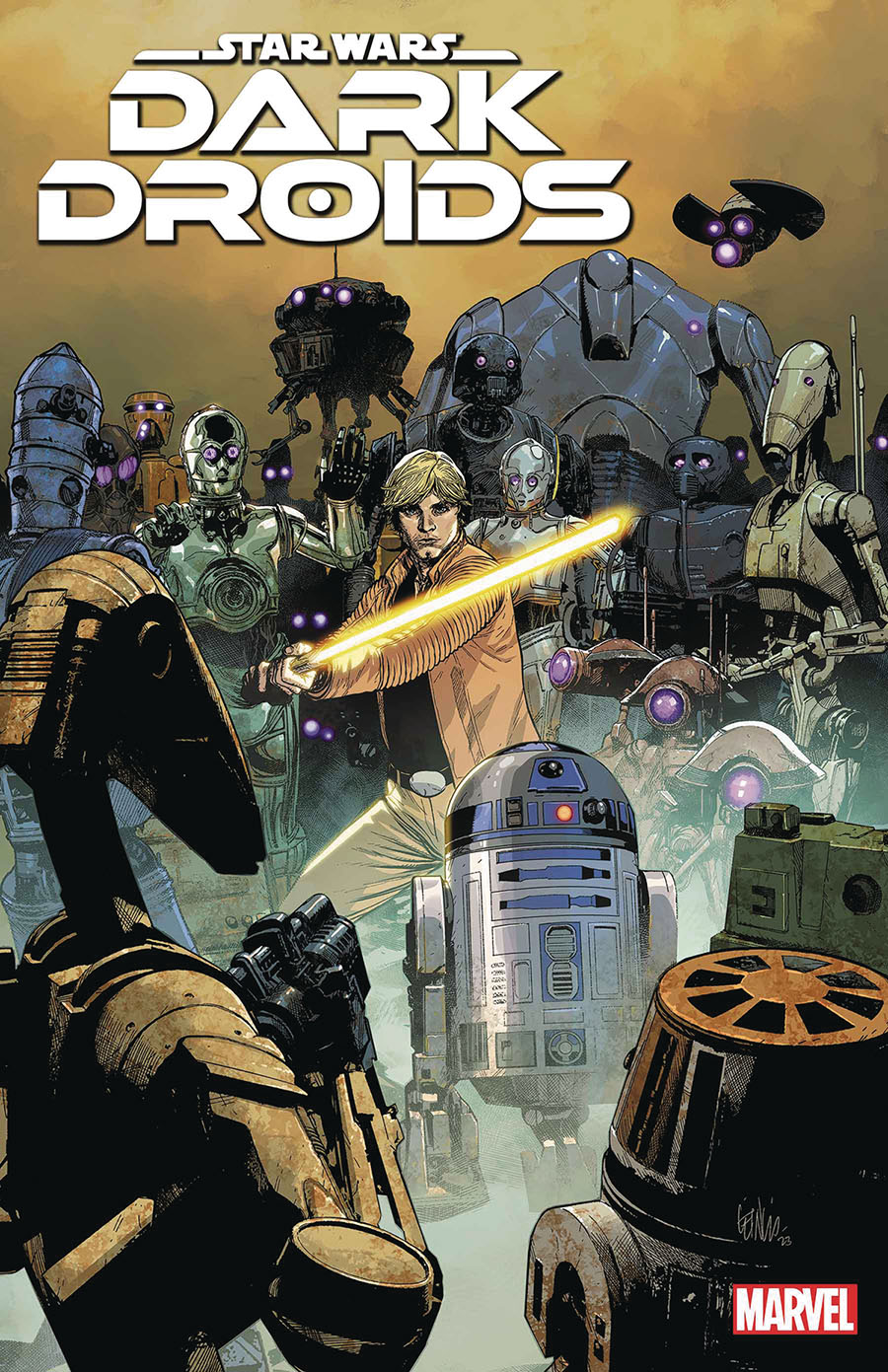 Star Wars Dark Droids #1 Cover H DF Signed By Charles Soule