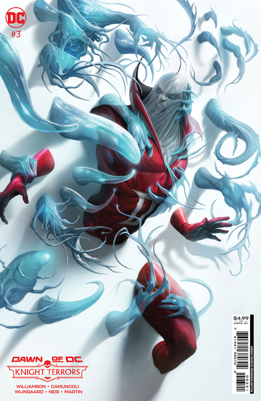 Knight Terrors #3 Cover B Variant Francesco Mattina Card Stock Cover