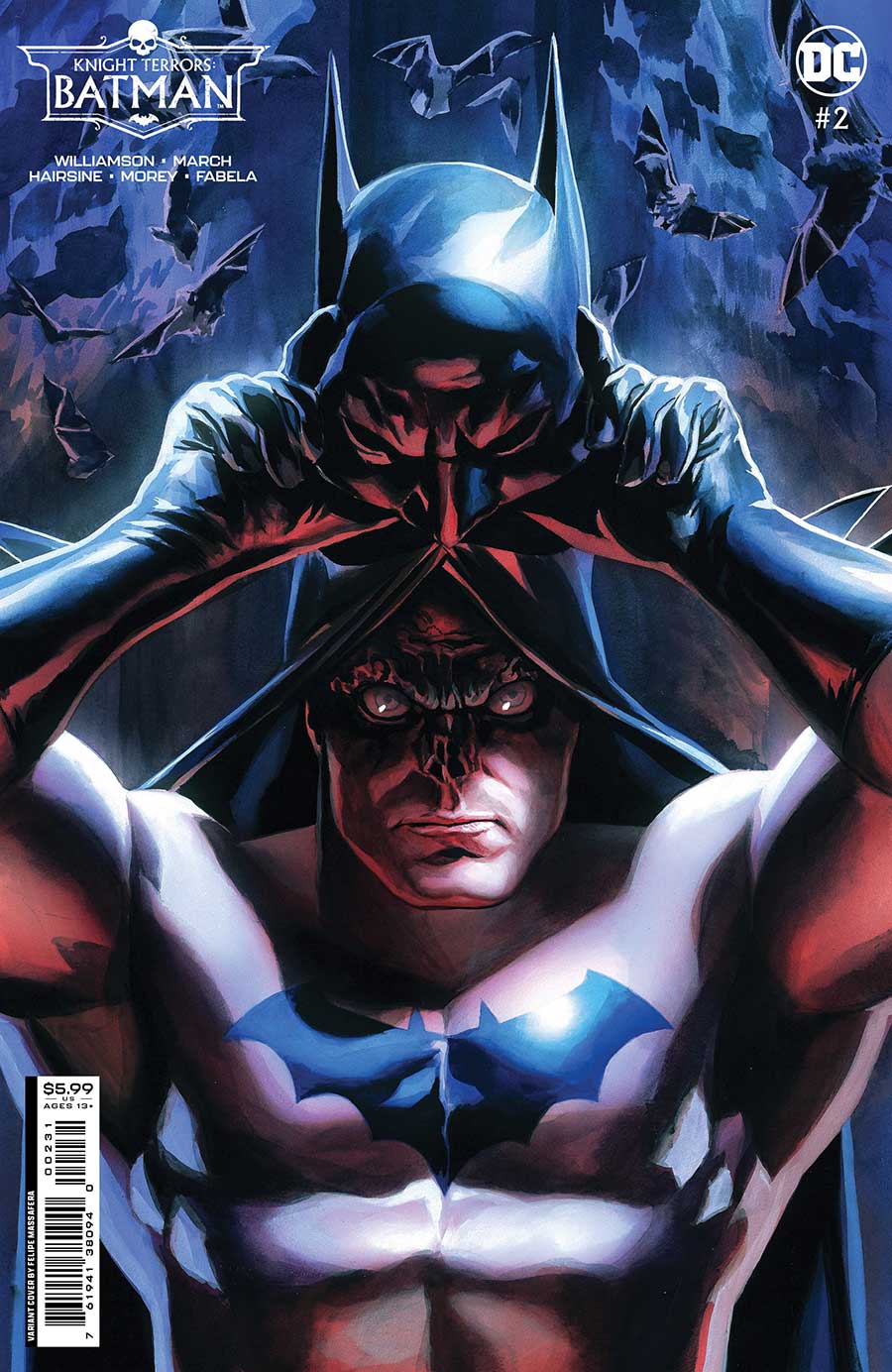 Knight Terrors Batman #2 Cover C Variant Felipe Massafera Card Stock Cover