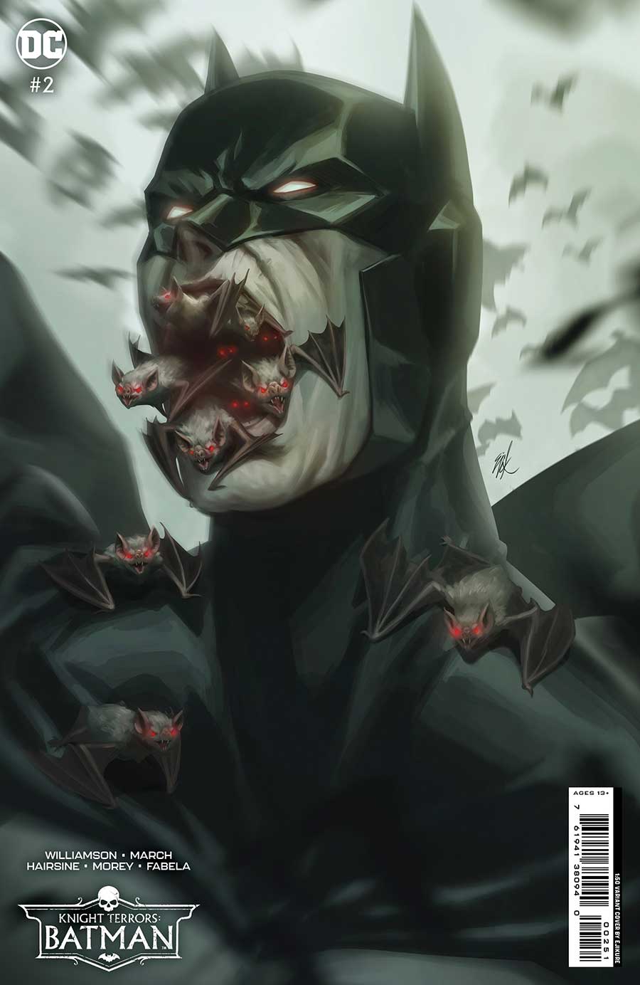 Knight Terrors Batman #2 Cover E Incentive Ejikure Card Stock Variant Cover