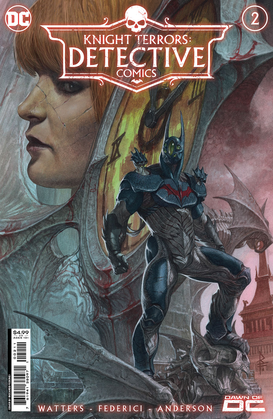 Knight Terrors Detective Comics #2 Cover A Regular Riccardo Federici Cover