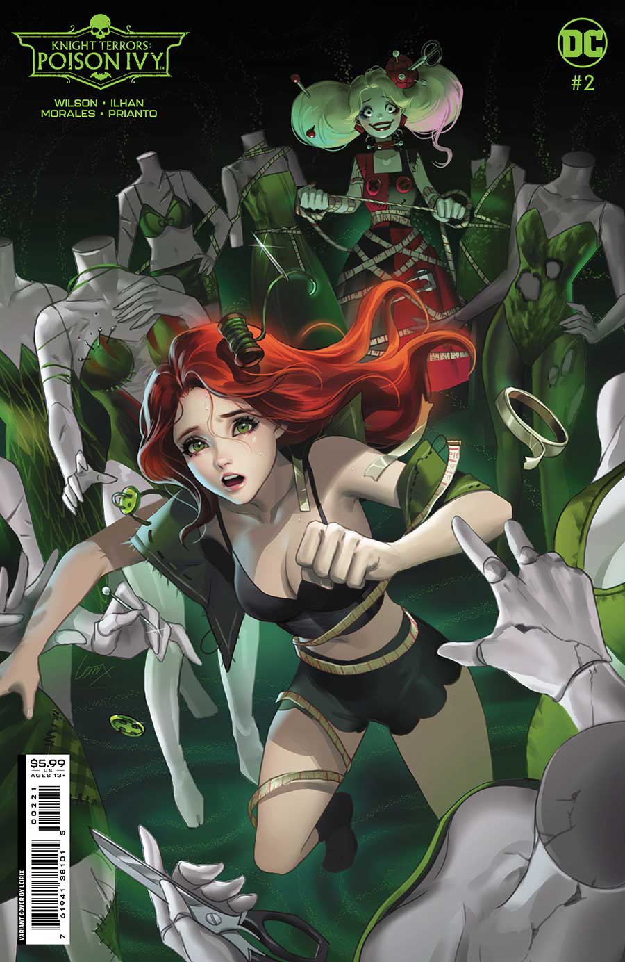 Knight Terrors Poison Ivy #2 Cover B Variant Lesley Leirix Li Card Stock Cover