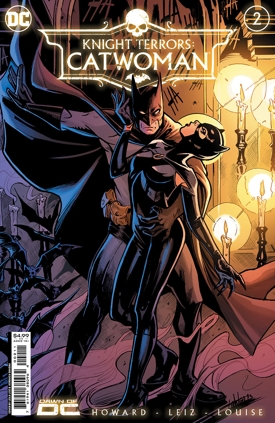 Knight Terrors Catwoman #2 Cover A Regular Leila Leiz Cover