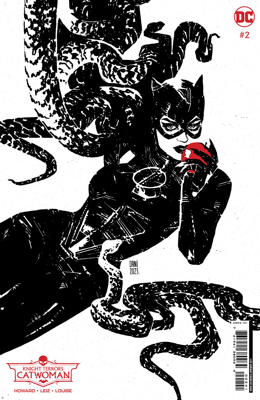 Knight Terrors Catwoman #2 Cover D Incentive Dani Card Stock Variant Cover