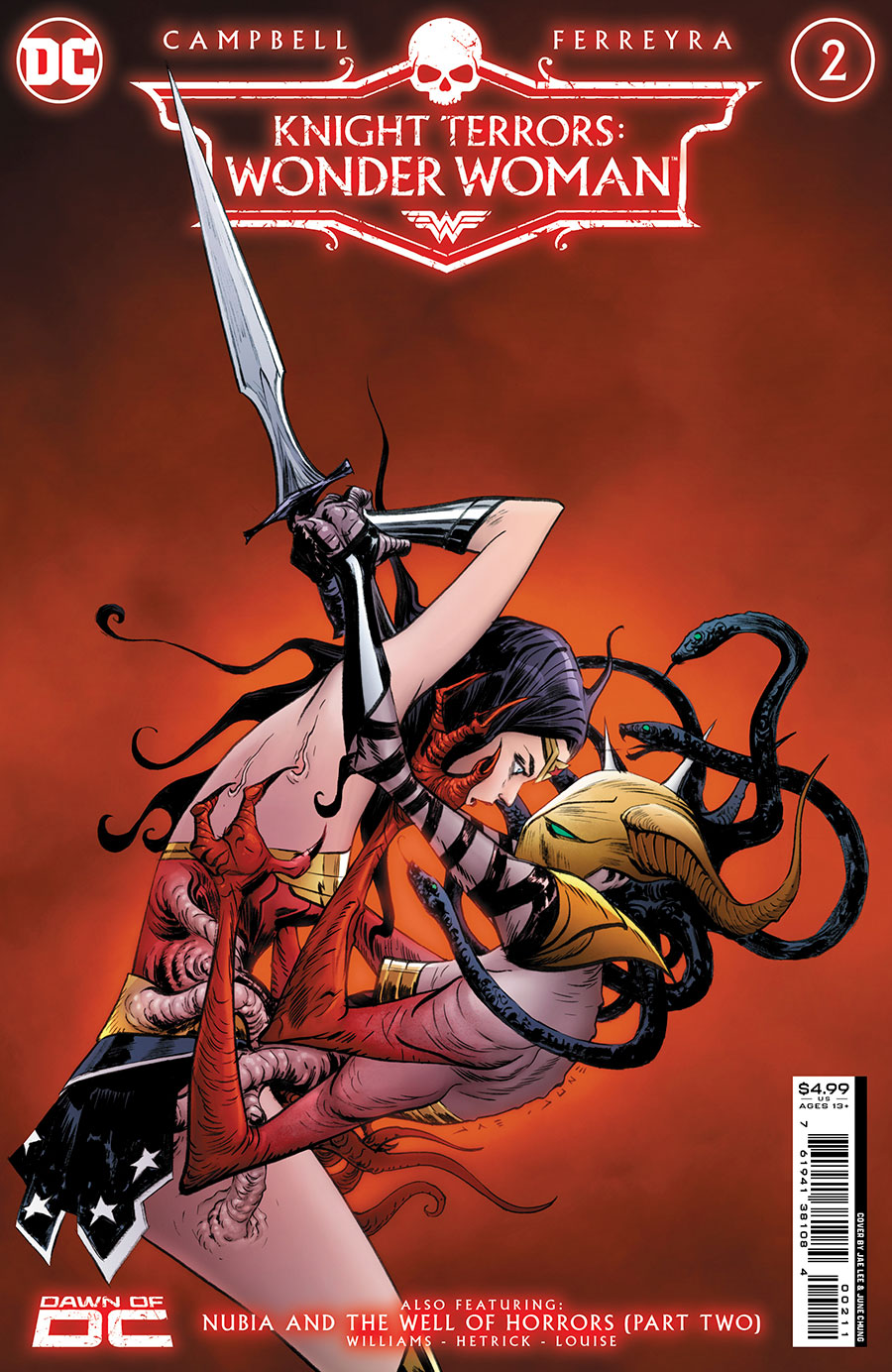 Knight Terrors Wonder Woman #2 Cover A Regular Jae Lee Cover
