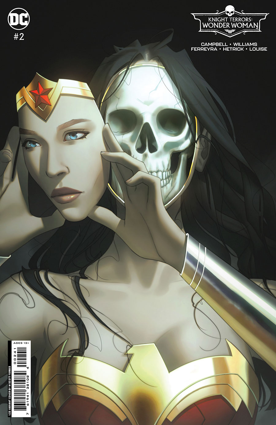 Knight Terrors Wonder Woman #2 Cover D Incentive W Scott Forbes Card Stock Variant Cover