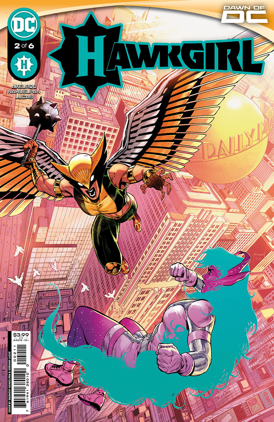 Hawkgirl Vol 2 #2 Cover A Regular Amancay Nahuelpan Cover