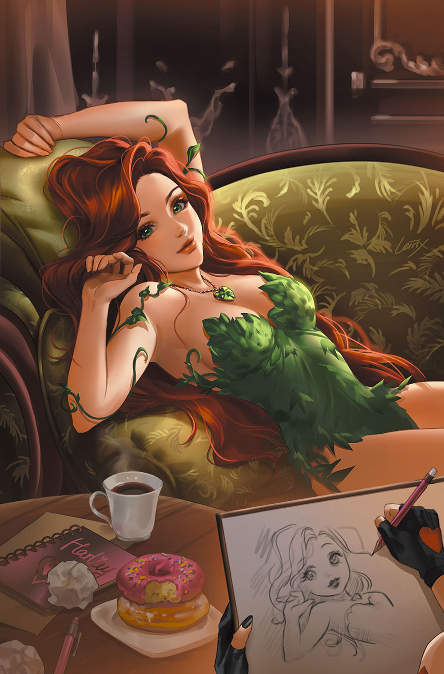 Poison Ivy Uncovered #1 (One Shot) Cover D Variant Lesley Leirix Li Foil Cover